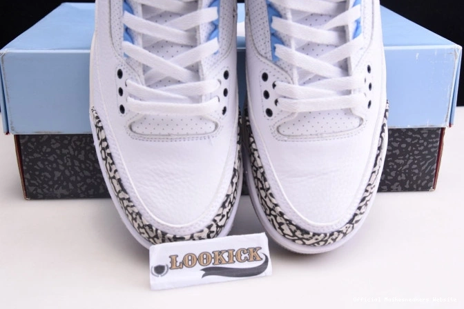 Official Maikesneakers UNC CT8532-104 Jordan 3 Air 0724